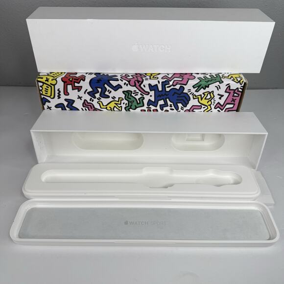 EMPTY BOX CASE ONLY Apple Watch Sport 42mm - NO watch No accessories - Picture 2 of 8